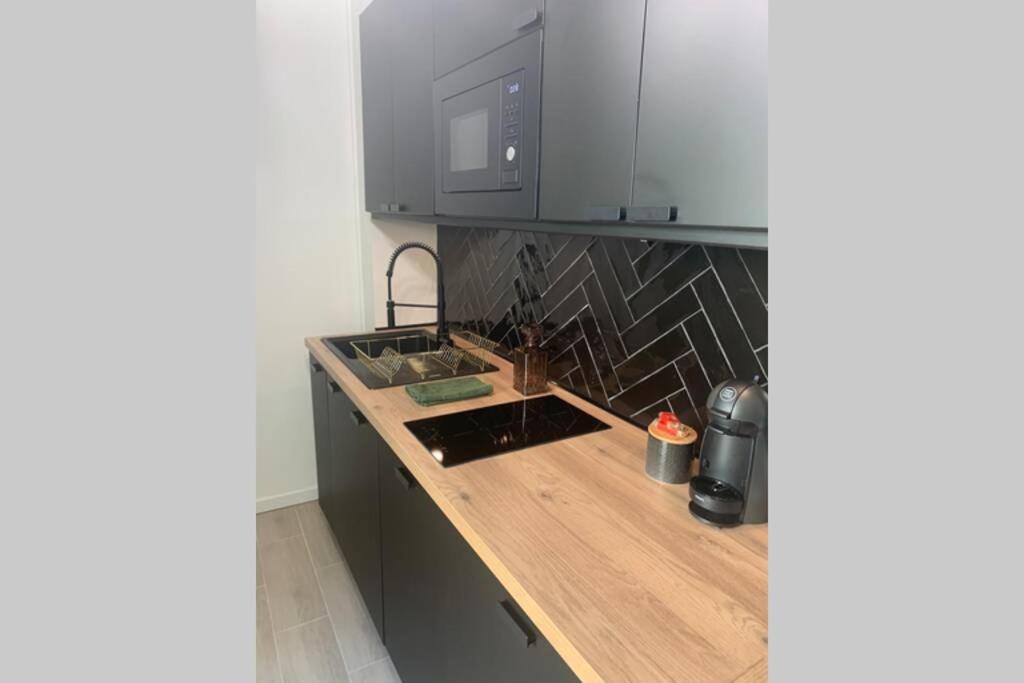 Apartament Appart'Terrasse - 20Mn Stade U Arena - Champs Elysees - Rer A Maisons-Laffitte Zewnętrze zdjęcie